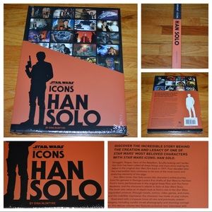 Star Wars ICONS Han Solo book - NEW